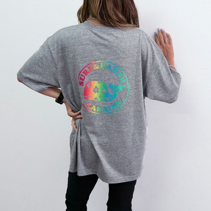 KUZIRA Tシャツ アッシュグレー KUZIRA Tシャツ アッシュグレー L 【公式通販】