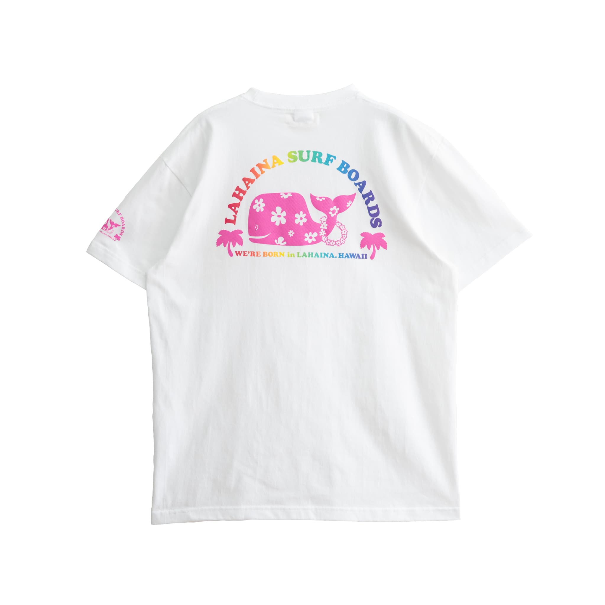 LAHAINA 半円花クジラレインボーTシャツ | LAHAINA SURF&EARTH