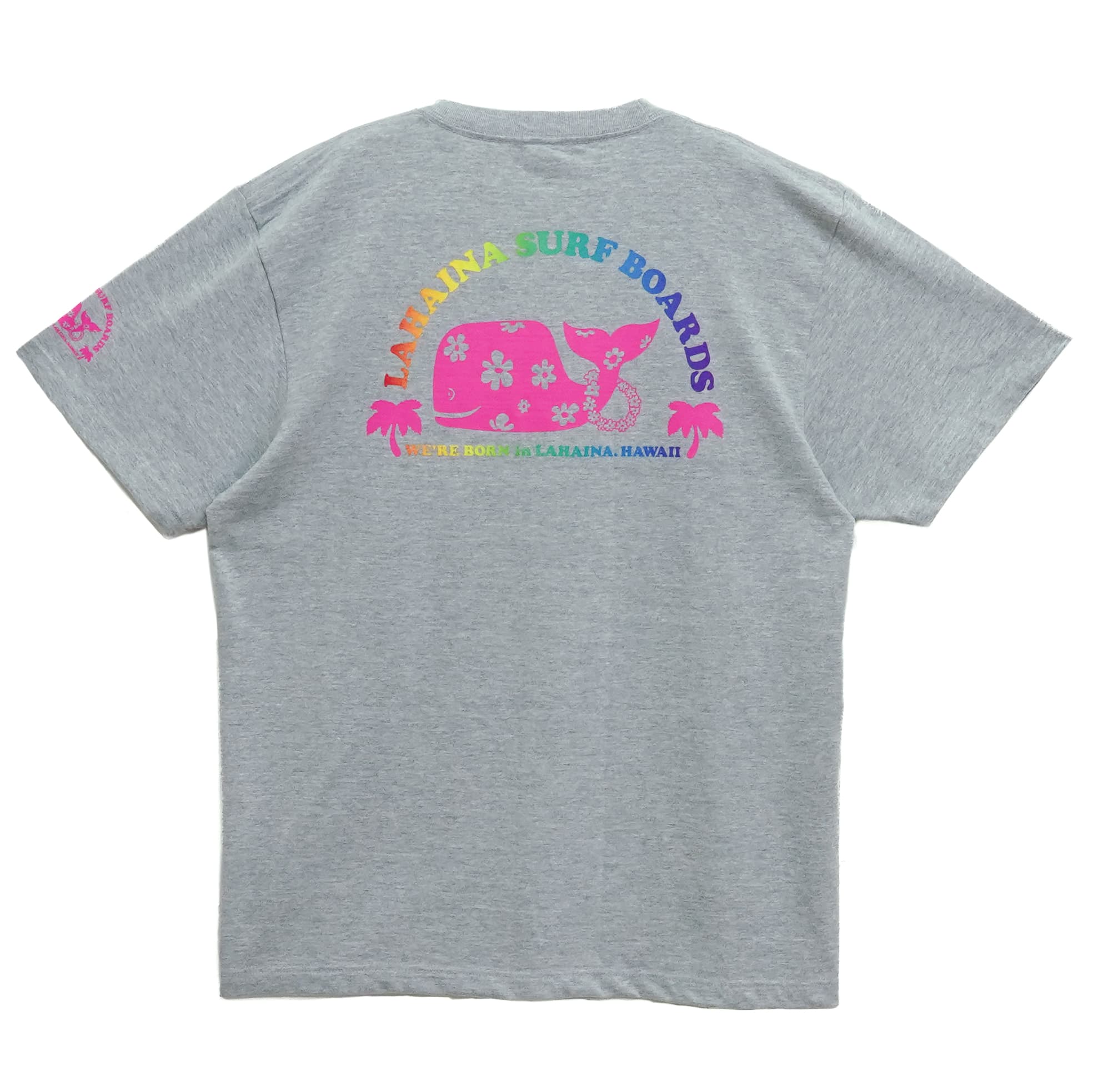 LAHAINA 半円花クジラレインボーTシャツ | LAHAINA SURF&EARTH