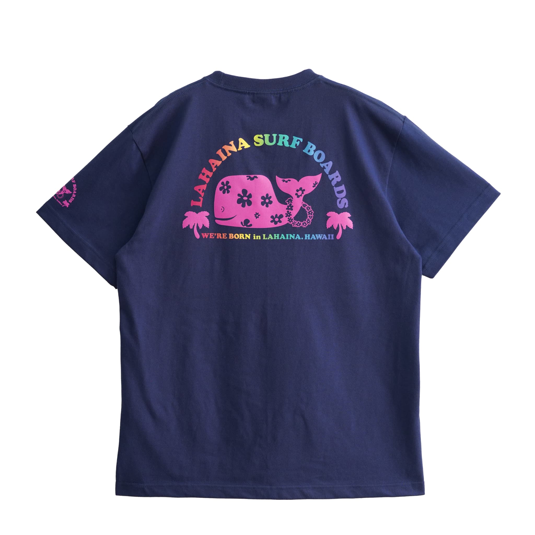 らはいな⋆⸜♡⸝‍⋆ LAHAINA 半円花クジラレインボーTシャツ | LAHAINA SURF&EARTH